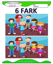 İki Resim Arasındaki Farkı Bul Etkinliği